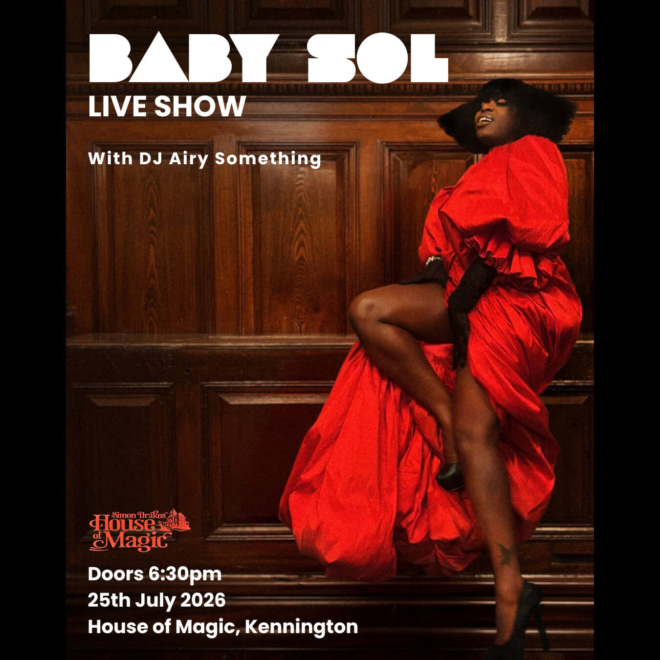 Buy Baby Sol tickets, Baby Sol tour details, Baby Sol reviews | Ticketline