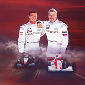 David Coulthard & Mika Häkkinen