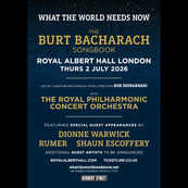 What the Worlds Needs Now - The Burt Bacharach Songbook